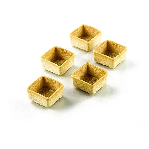 Snack-Tartelettes - Mini Filigrano, Quadrat, 3,3cm, H 18mm, 225 St