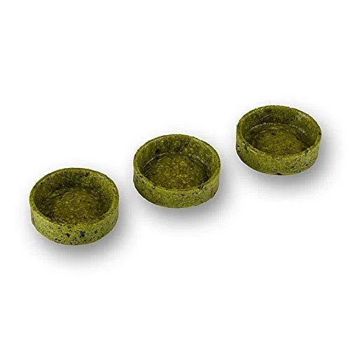 Slim Line Tartelettes, Basilikum, gecoated, Ø35x10mm h, 840g, 210 St