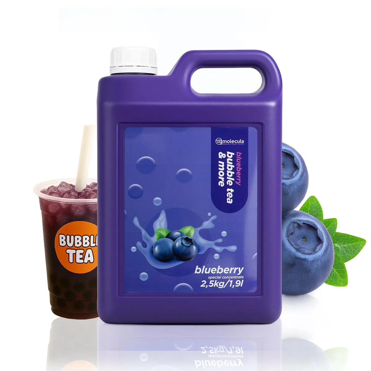 SIRUP FÜR BUBBLE TEA 2,5kg | 1900ml | KONZENTRAT-SAFT-Blaubeere