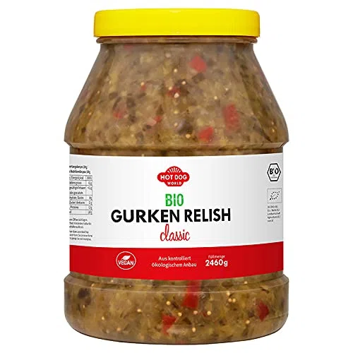 HOT DOG WORLD - Bio Gurken Relish - classic 2,46 kg