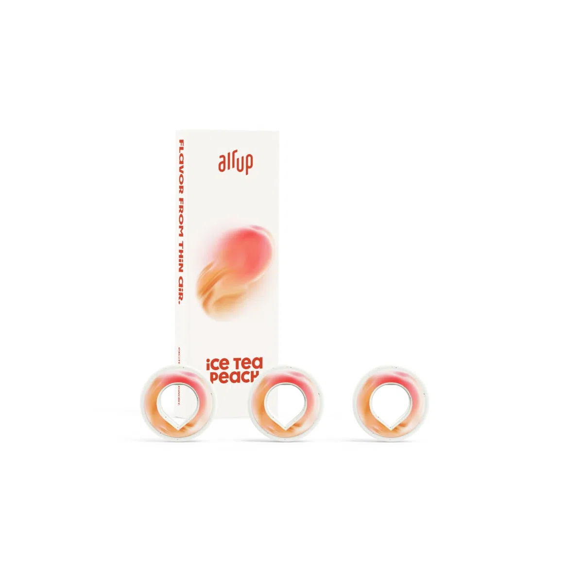 Duft-Pods Original für Air Up Flasche mit erfrischendem Ice Tea Peach - Geschmack - 0 Zucker, 0 Kalorien nur natürliches Aroma - 3x Air Up Pods für 15L Wasser mit Geschmack durch Duft