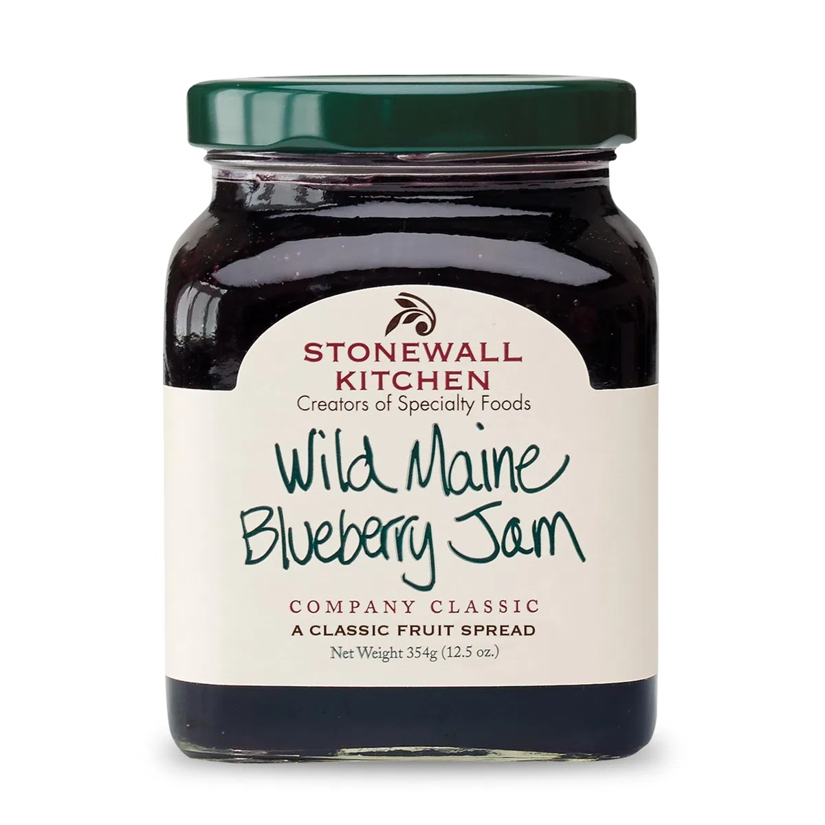 Stonewall Kitchen Wild Maine Blueberry Jam Konfitüre | Legendäre Blaubeerkonfitüre mit wilden Maine-Blaubeeren. Fruchtiger Brotaufstrich für Pancakes, Waffeln und Frühstück