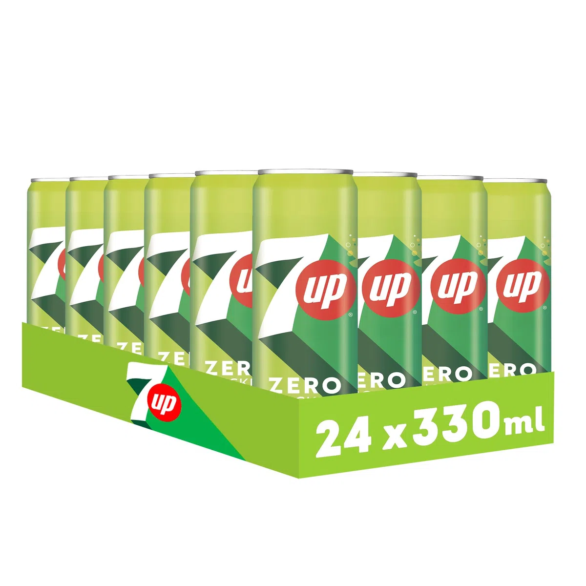 7UP ZERO 24 X 0,33L SLEEK CAN EUP