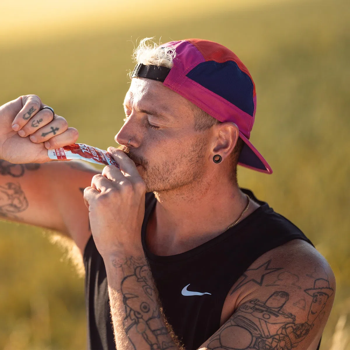 HIGH5 Energy Gels - Schnelle Energiezufuhr mit Sport Gel für Spitzenleistung - Mit natürlichem Fruchtsaft, koffeinfrei - Energie Gel für Laufen, Running, Radsport, Ausdauer (Beere, 20 x 40g)