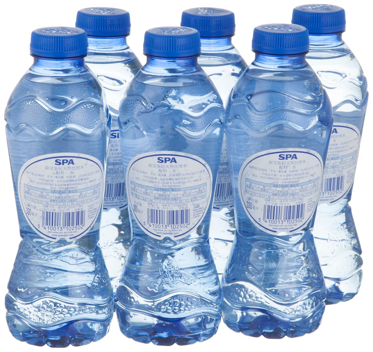 Spa blauw Flaschen 0,33L stilles Wasser aus Belgien (72 x 0,33L)
