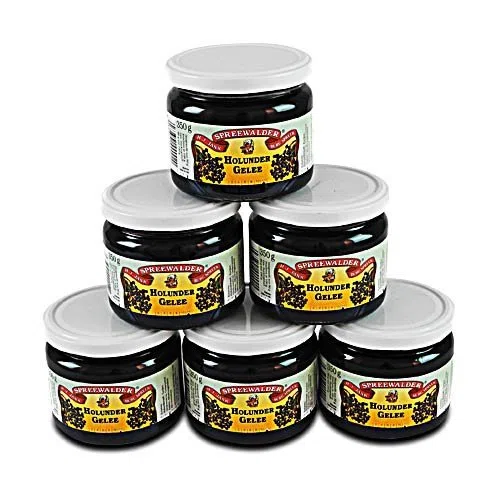 Janks Holunder Gelee 6er Pack (6 Gläser à 350 g)