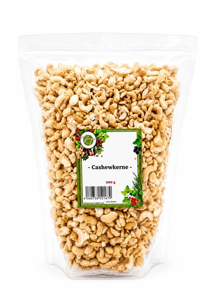 K T 1000 g / 1 Kg Cashewkerne Bruch Cashewnüsse Cashew Cashews Bruch - 1 A Qualität