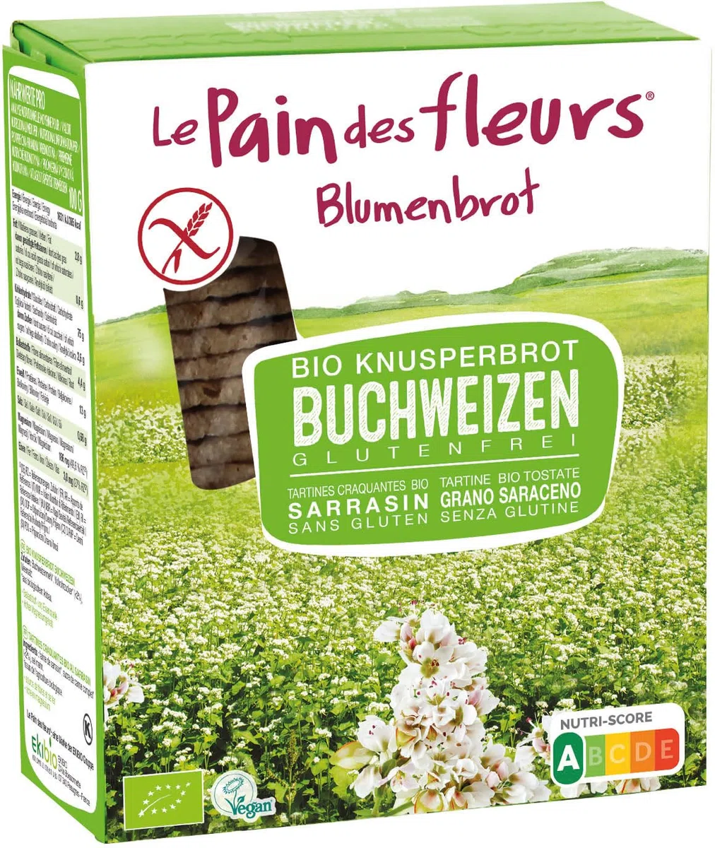 Bio Knusperbrot Buchweizen 6 x 150 g