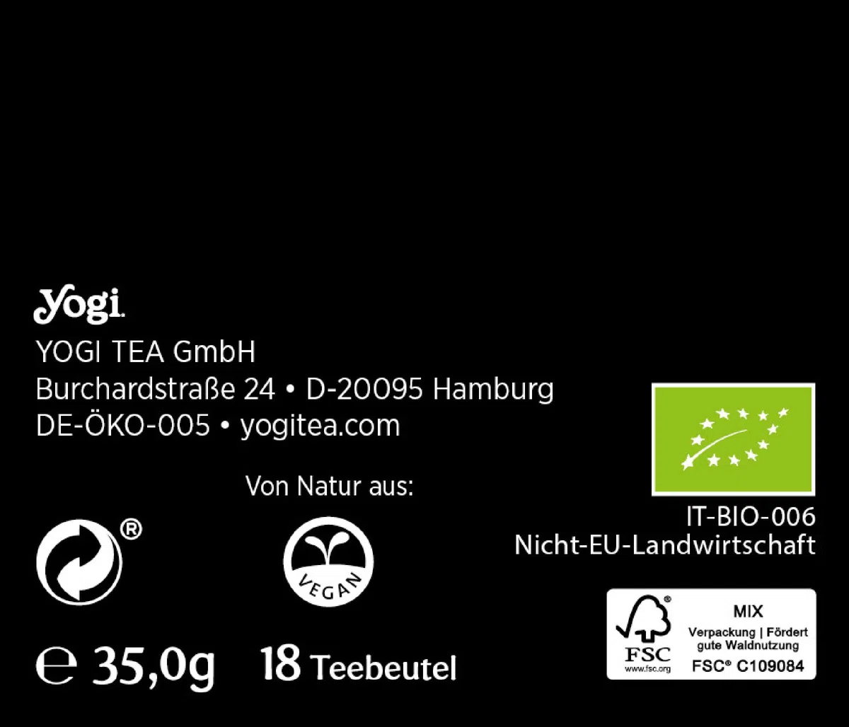 Yogi Tea Finest Selection - 9 Bestseller Teesorten: Classic, Ingwer-Zitrone, Glückstee, Sweet Chai, Frauen Power, Wohlfühl Tee, Halswärmer, Schoko und Grüntee Matcha Zitrone, 6x18 Beutel