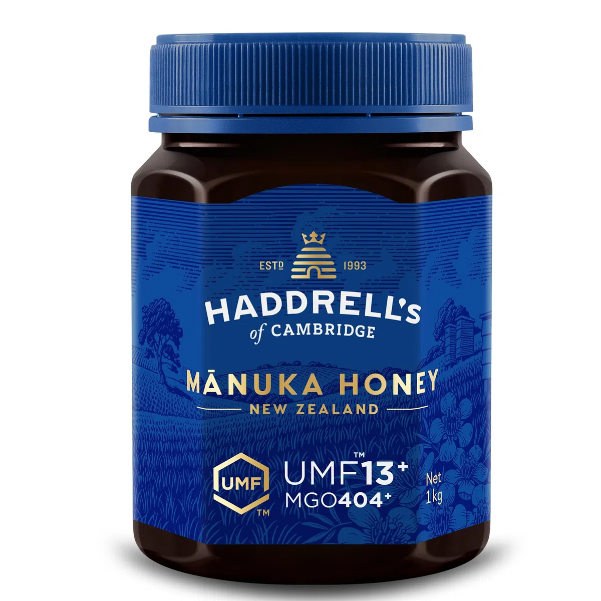 Haddrell's of Cambridge | Manuka Honig MGO 400+ (UMF 13+) | Großpackung | 1000g