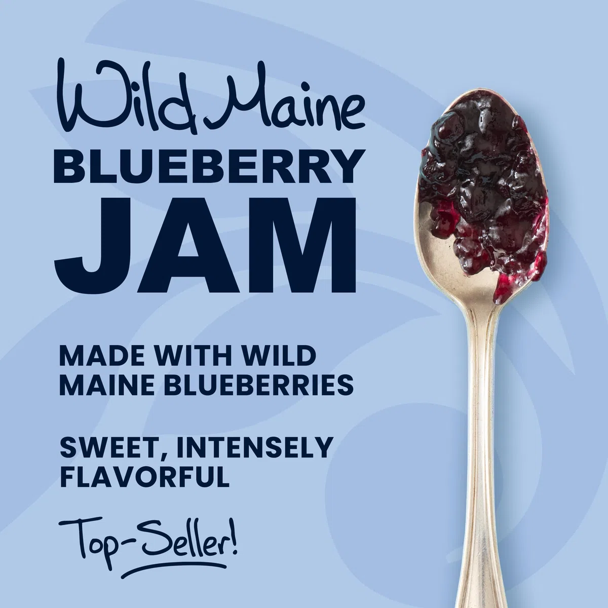 Stonewall Kitchen Wild Maine Blueberry Jam Konfitüre | Legendäre Blaubeerkonfitüre mit wilden Maine-Blaubeeren. Fruchtiger Brotaufstrich für Pancakes, Waffeln und Frühstück