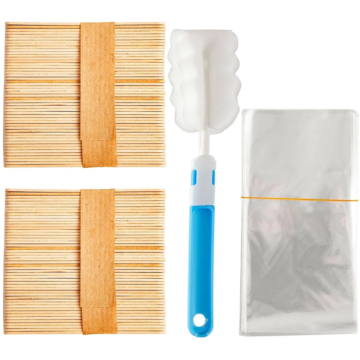 Eiscreme-Stiel-Mo-ld, lebensmittelechter Edelstahl-Lolly-Eis am Stiel-Pop-Halter, langlebig, gesund, effizient, gewerbliches Zuhause