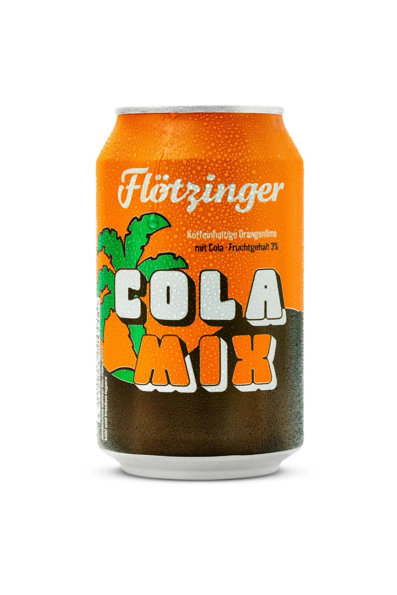 Flötzinger Cola Mix Dose, 330 ml, 24er Pack EINWEG | 24 x 0,33 l