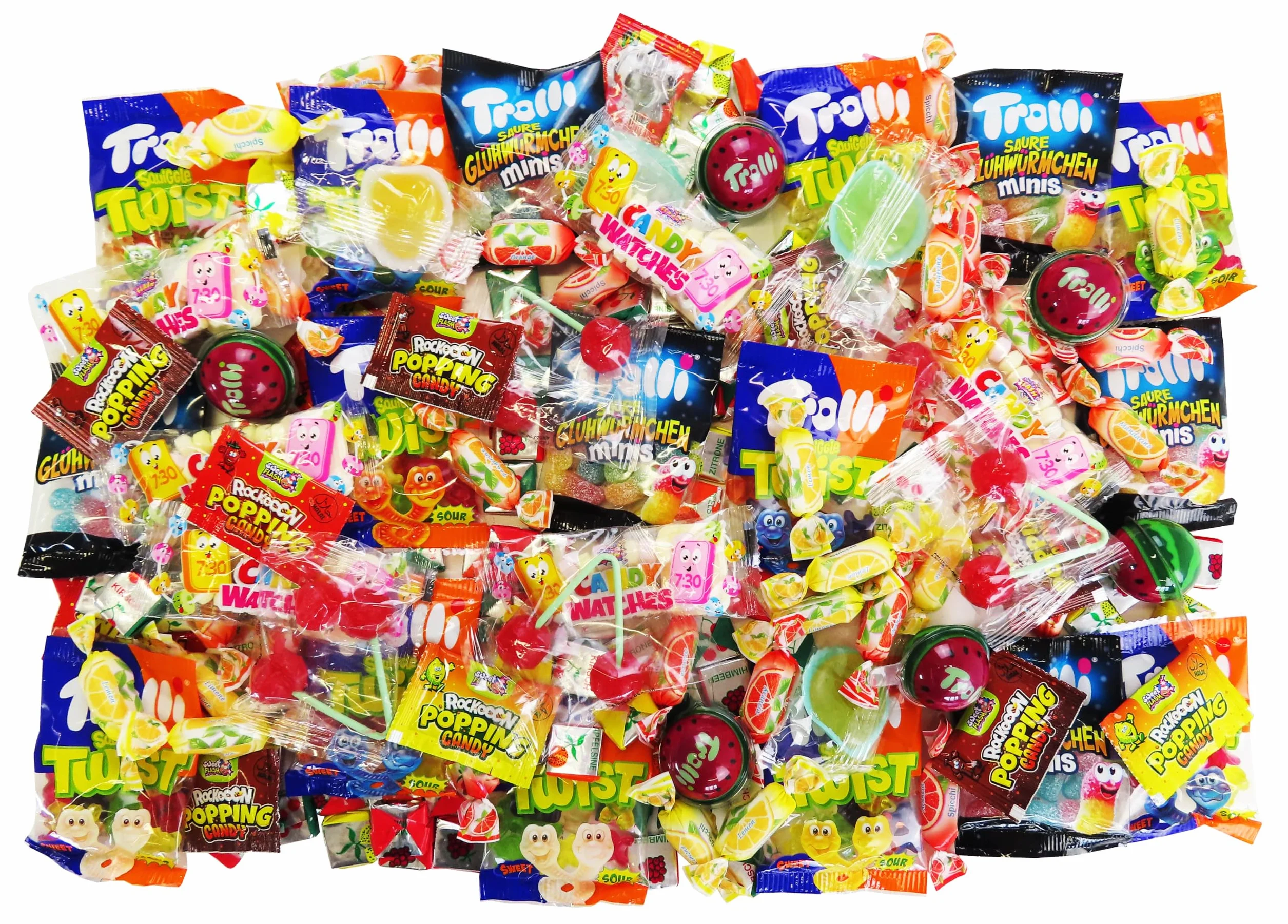 Süßigkeiten – Mix Party Box ohne Schokolade mit 1kg, für Kindergeburtstag mit 6 Kinder, 1er Pack (1 x 1 kg), Süßigkeiten Großpackung