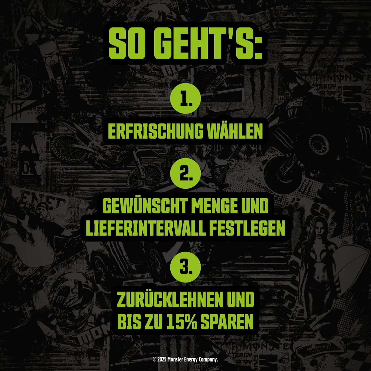 Monster Energy Ultra White - koffeinhaltiger Energy Drink mit sanftem Zitrus-Geschmack - ohne Zucker und ohne Kalorien - in praktischen Einweg Dosen (12 x 500 ml)