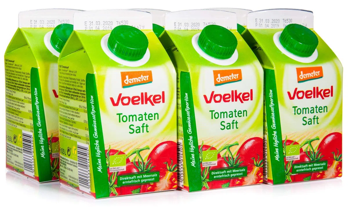 Tomate Direktsaft mit Ur-Steinsalz 6 x 0,50 L