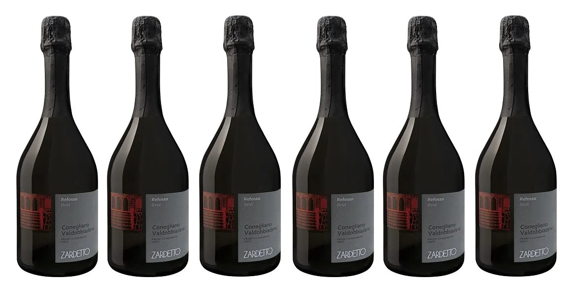 6x 0,75l - 2019er - Zardetto - Refosso - Prosecco Superiore - Brut