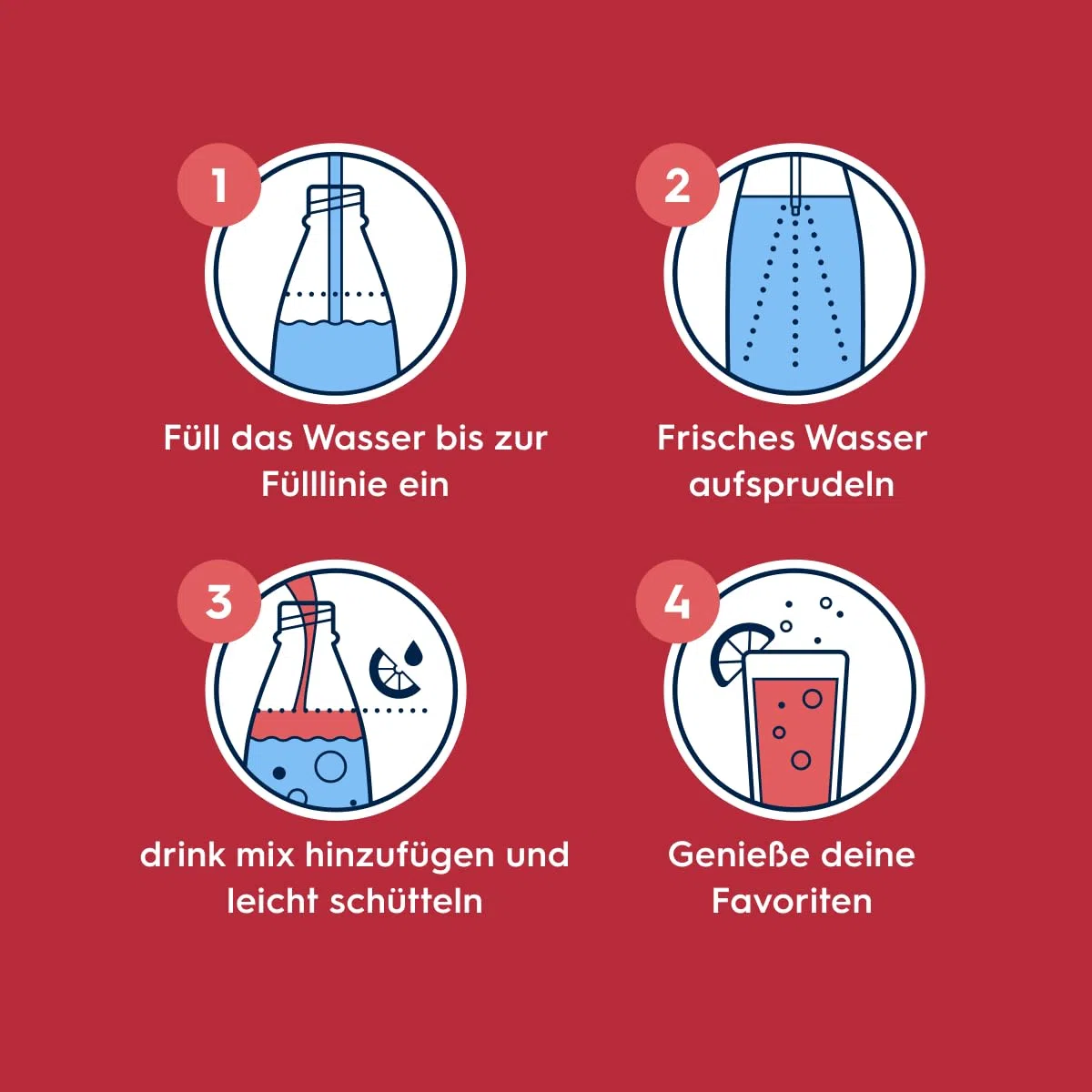 Sodastream drink mix Pink Grapefruit ohne Zucker – zuckerfreier Sirup für gesprudeltes & stilles Wasser, 4er Pack (4 x 440 ml), mit Vitamine & Mineralstoff, ergibt bis zu 9L Fertiggetränk