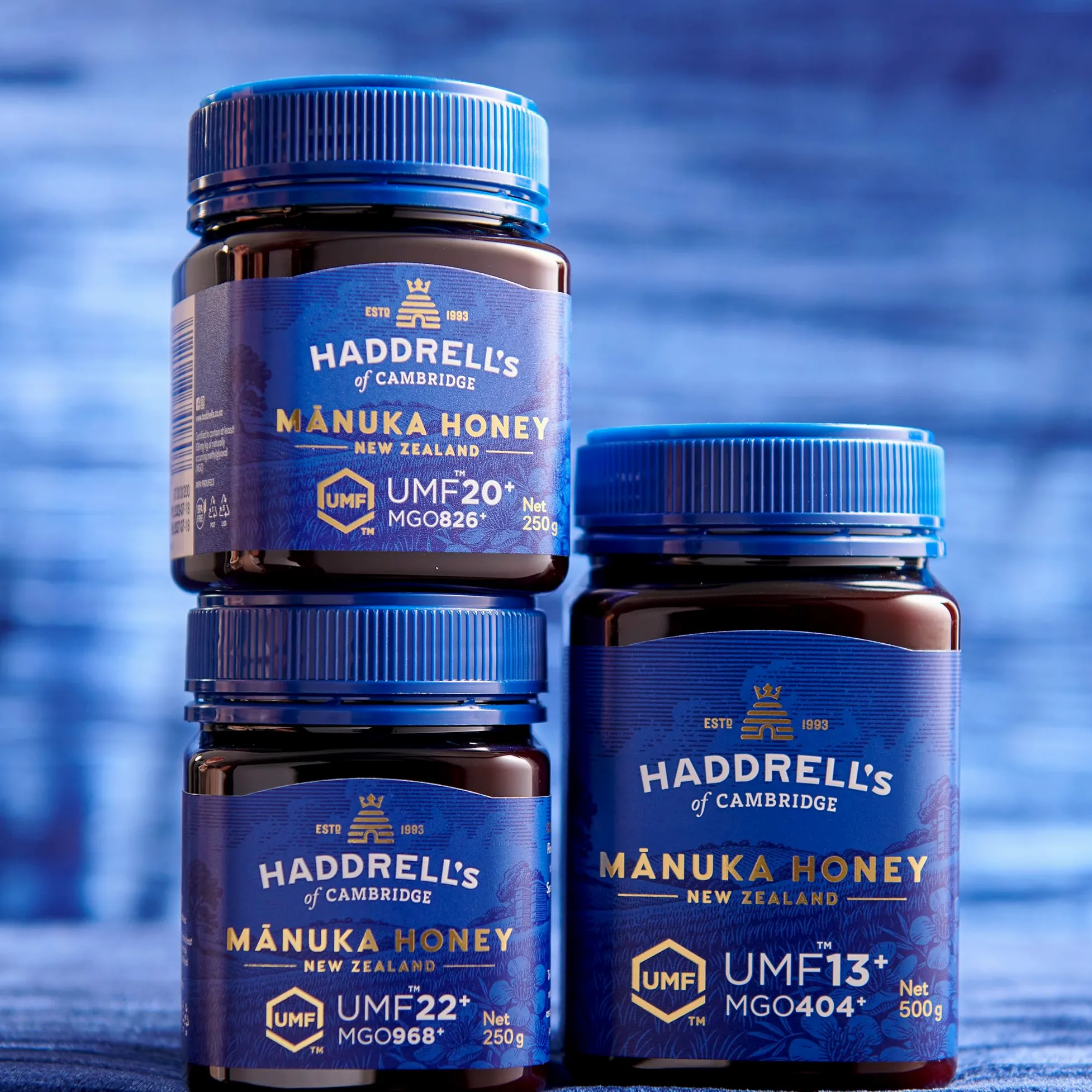 Haddrell's of Cambridge | Manuka Honig MGO 400+ (UMF 13+) | Großpackung | 1000g