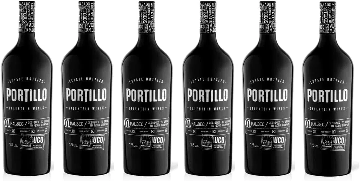 6x 1,5l - 2022er - Portillo - Malbec - MAGNUM