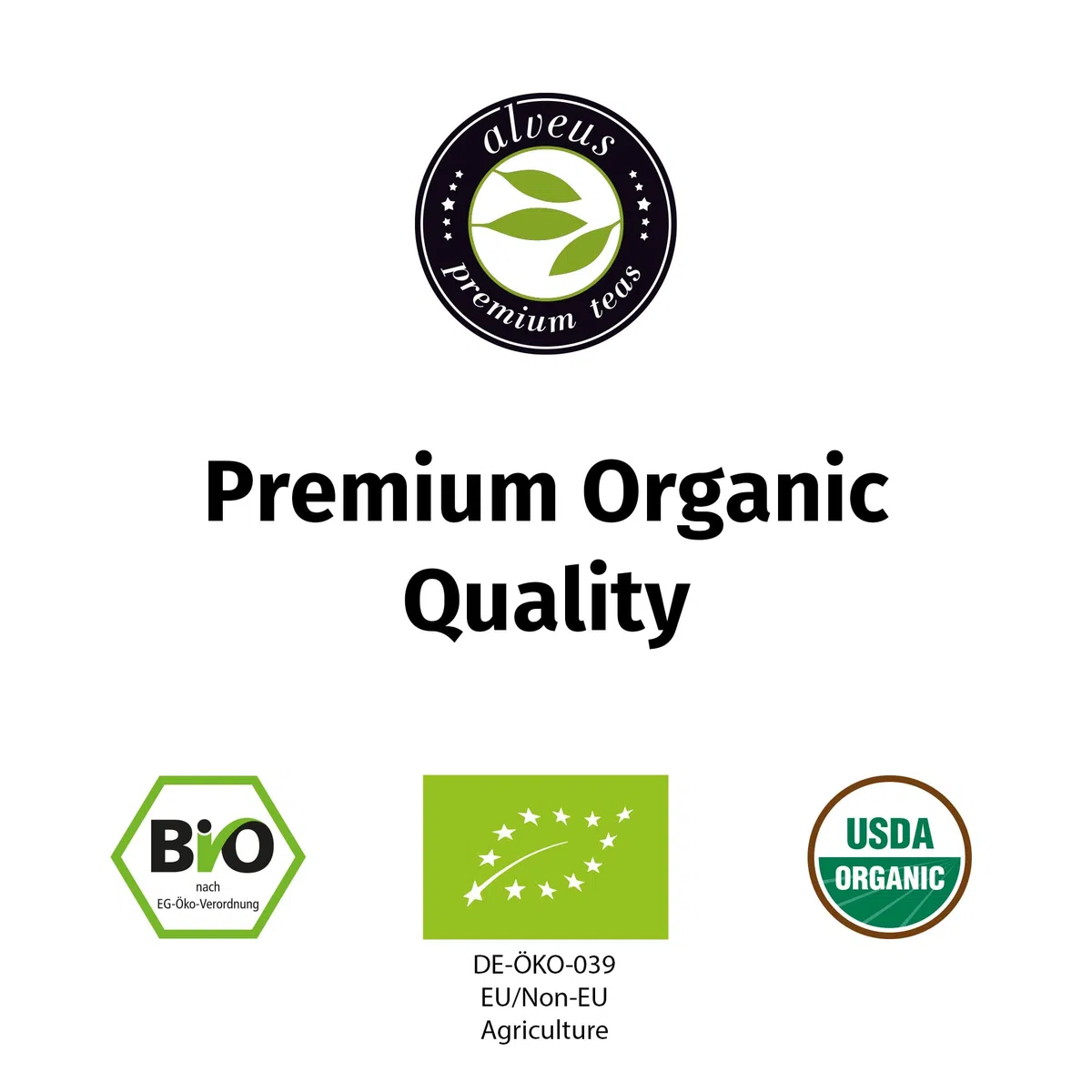 "Oolong Imperial BIO" China Oolong Tee Lose, ohne Aroma, natürliche Zutaten Dose 150 Gramm von alveus