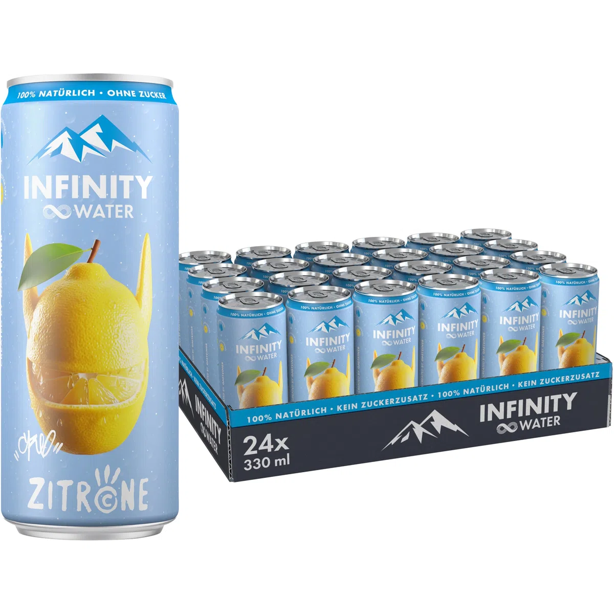 Infinity Water by Gasteiner Cro Edition (Zitrone) 330ml