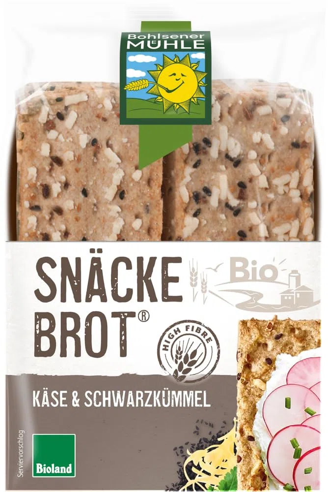 Snäckebrot Käse & Schwarzkümmel 6 x 200 g