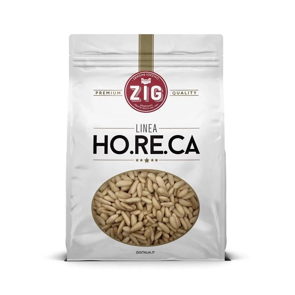 ZIG - HORECA - Erste Wahl mediterrane geschälte Pinienkerne 1 kg