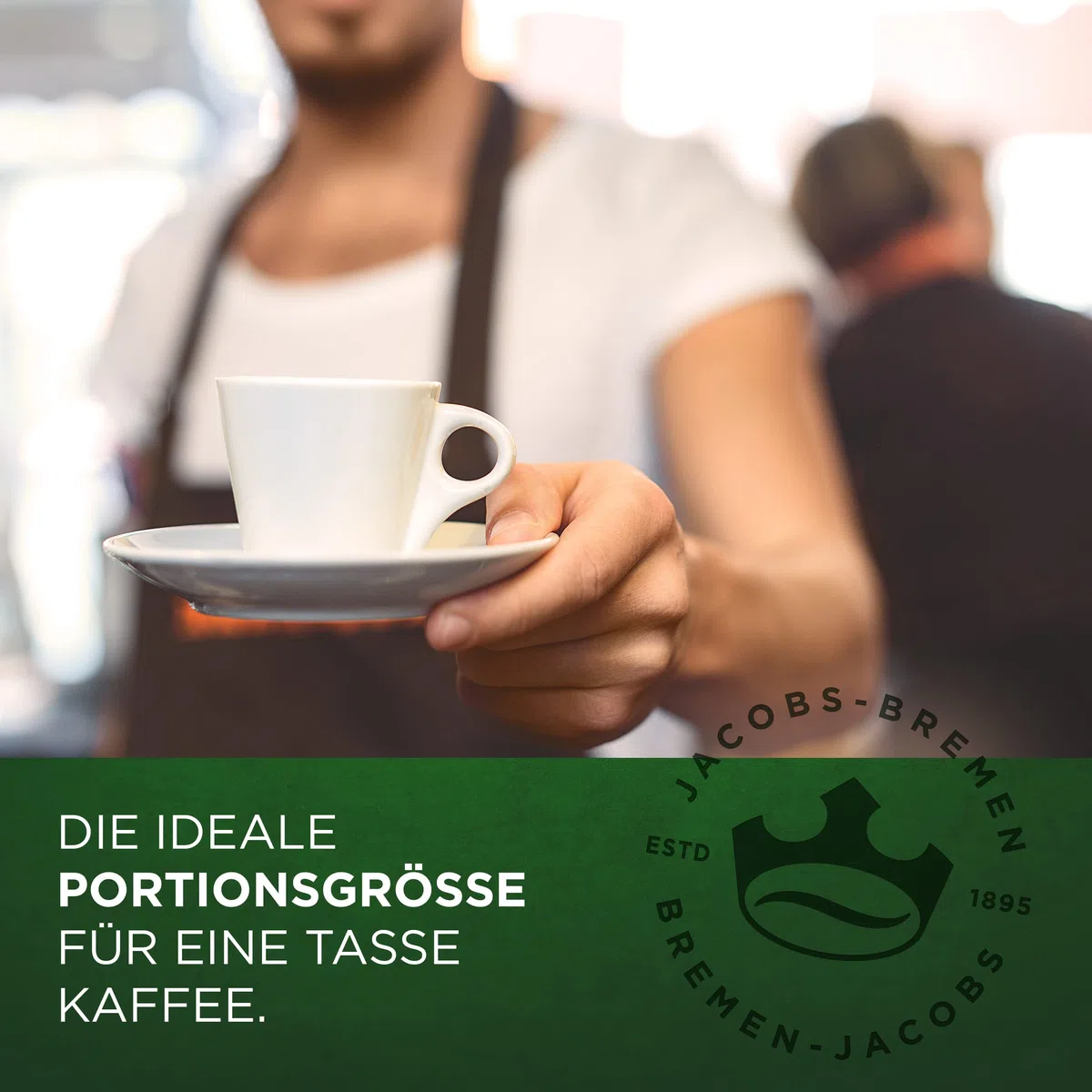 Jacobs Professional Kaffeesahne, hygienisch einzeln verpackt, für Tee & Kaffee geeignet, Tassenportion, 10% Fett, 7,5 g pro Portion, 240 Stück