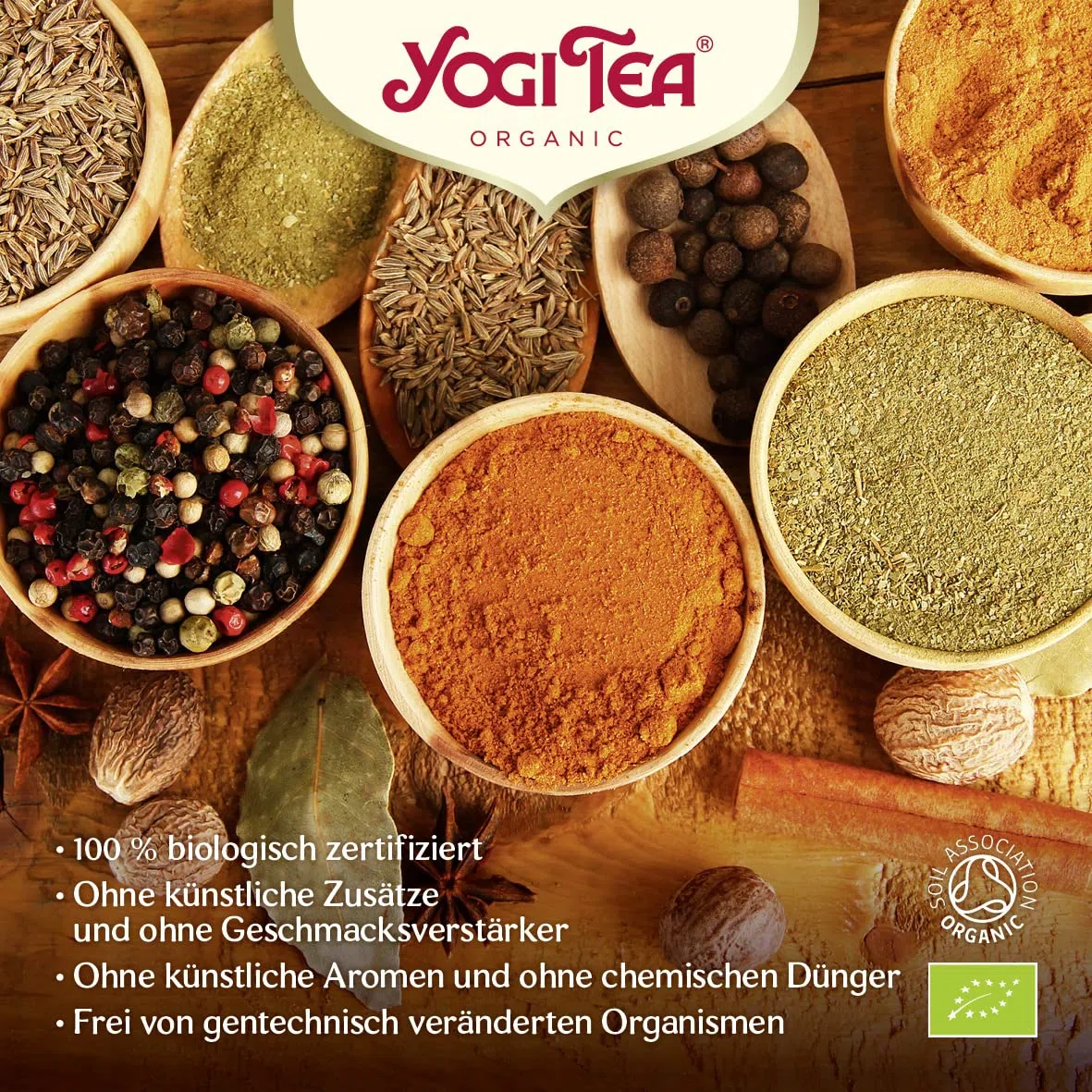 Yogi Tea Finest Selection - 9 Bestseller Teesorten: Classic, Ingwer-Zitrone, Glückstee, Sweet Chai, Frauen Power, Wohlfühl Tee, Halswärmer, Schoko und Grüntee Matcha Zitrone, 6x18 Beutel