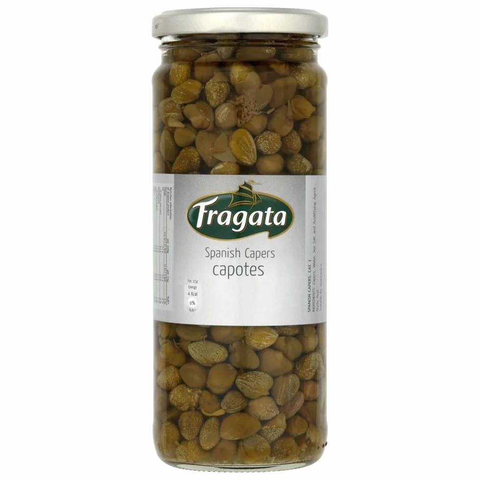 Fragata Spanisch Capers (450g) - Packung mit 6