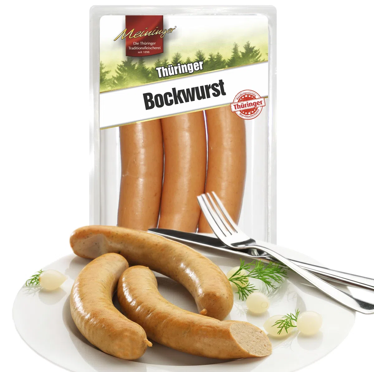 Thüringer Bockwurst - 4x 3 Stück