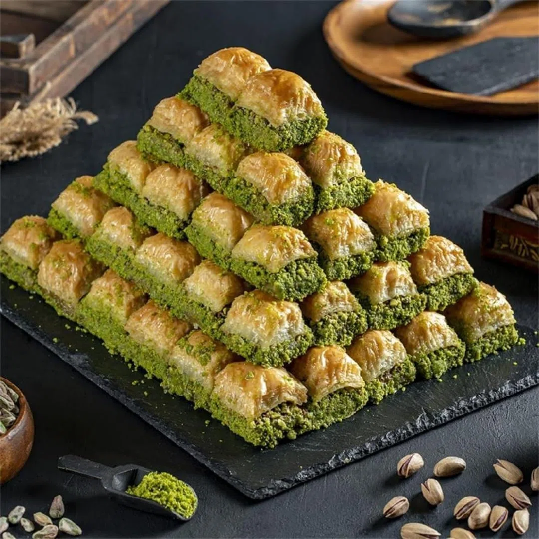 Au Ble Dor Filo-Teigblätter für Baklava Teigblätter Täglich frischer Teig Frisches Gebäck, Filoteig 470 Gramm x 30 Packungen mit Pufai Grocery