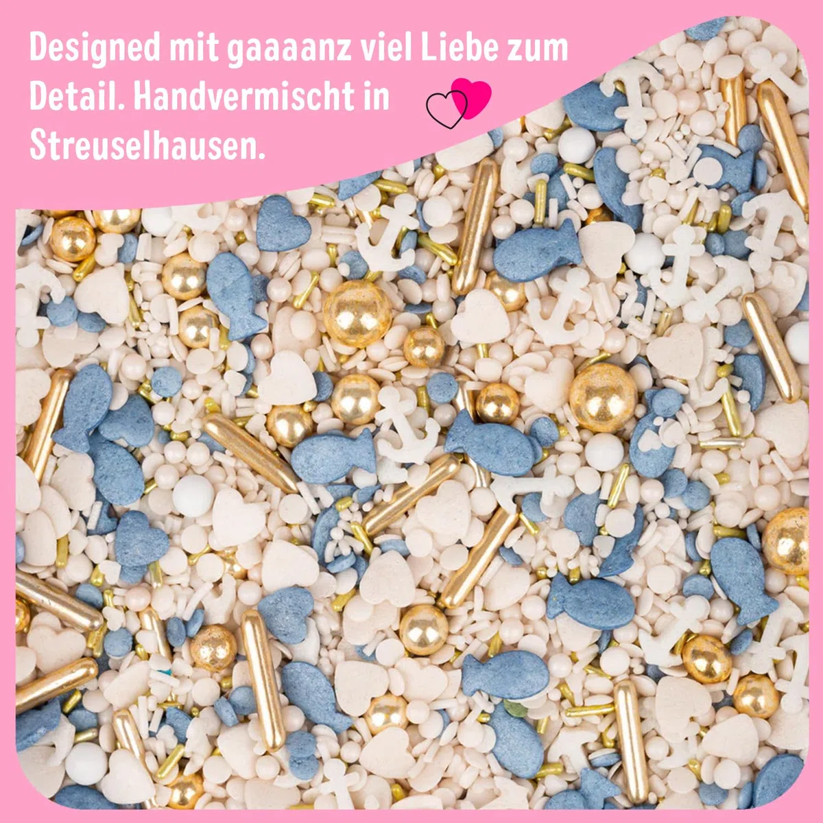 Super Streusel SuperGlitzerPuder Gold und Rosa Bundle - essbarer Glitzer für Torten, Tortendeko Glitzerstaub für Sahne, Fondant & Backwerke