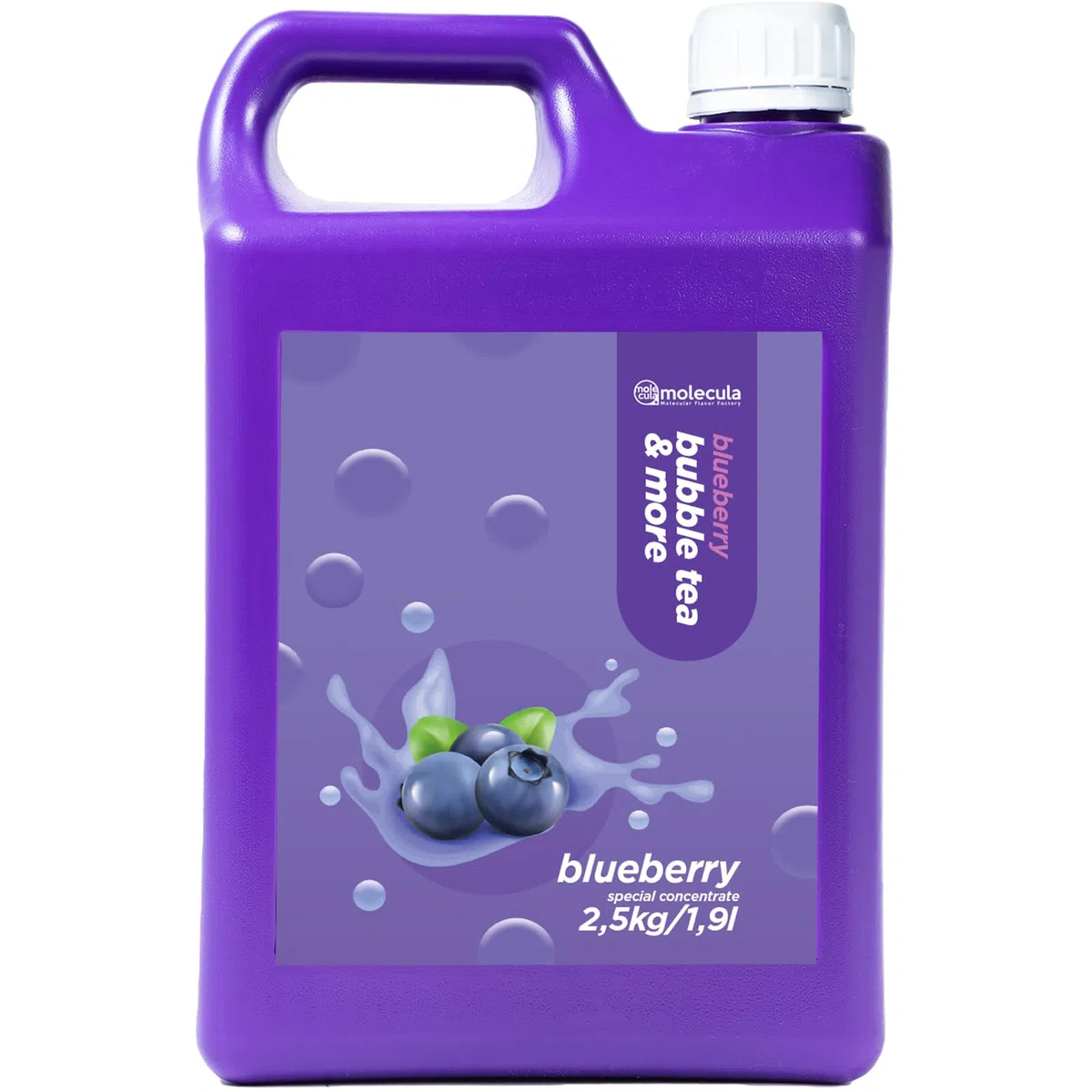 SIRUP FÜR BUBBLE TEA 2,5kg | 1900ml | KONZENTRAT-SAFT-Blaubeere