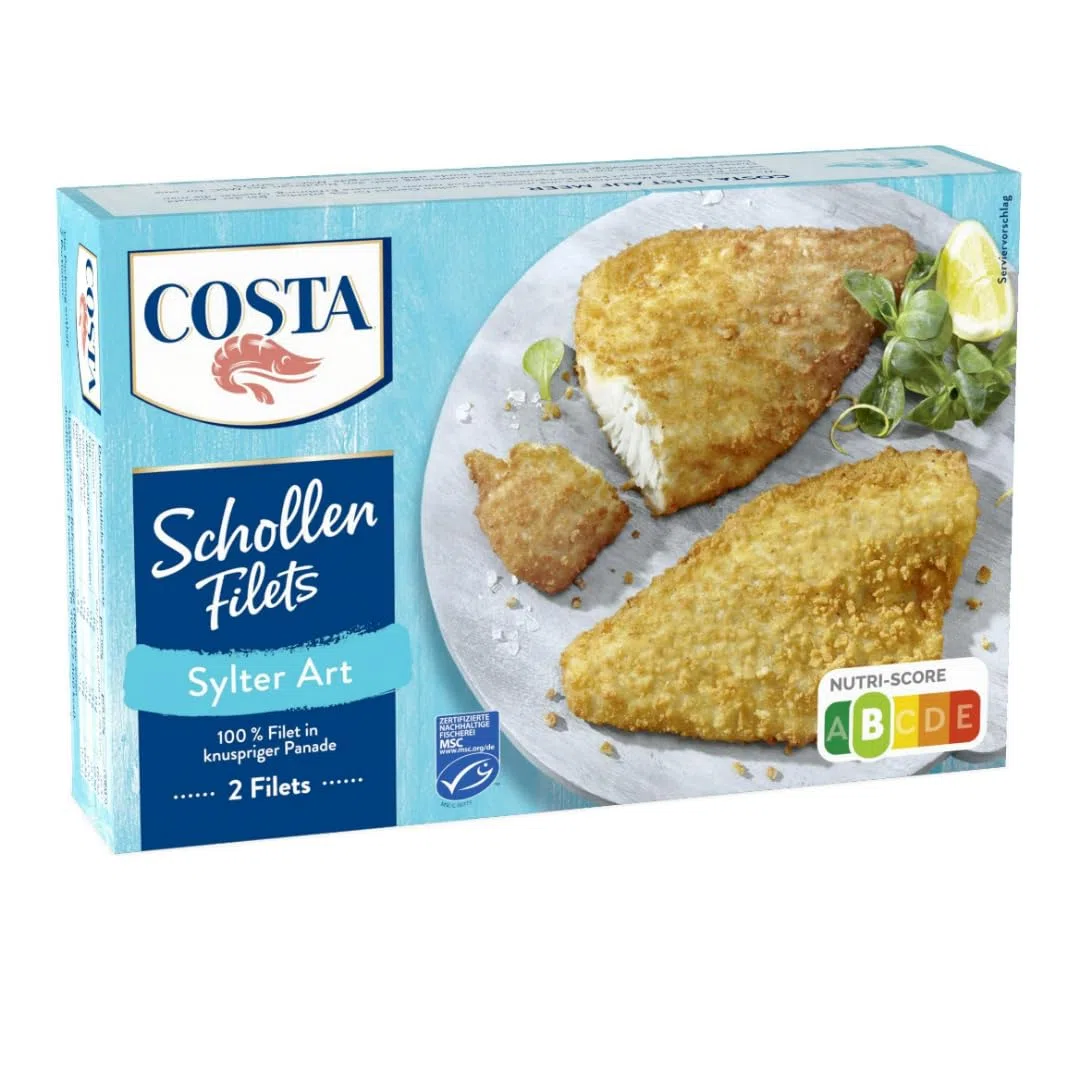 Schollenfilets Sylter Art 250 Gramm
