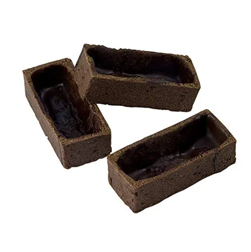 Dessert-Tartelettes-Mini, rechteckig, 2,4x5,3cm, H 1,6cm, Schokomürbeteig/Glasur, 1,92 kg, 192 St