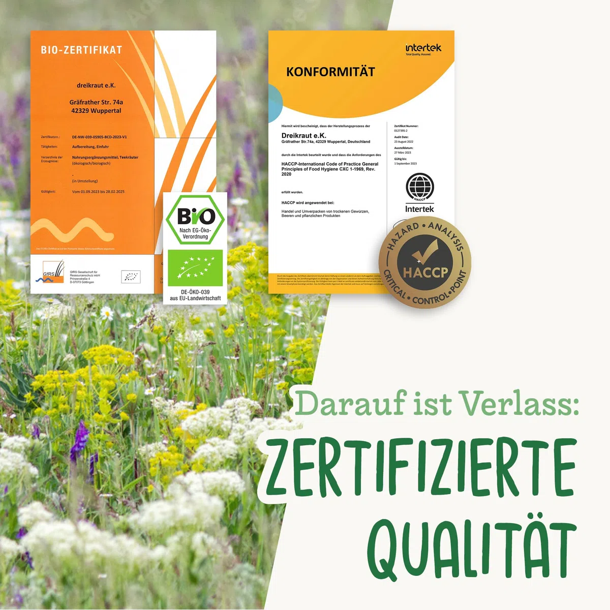 Bio-7-Kräuter-Pulver nach Bertrand Heidelberger, dreikraut, 7-Kräuterstern, extra fein vermahlen (250, Gramm)