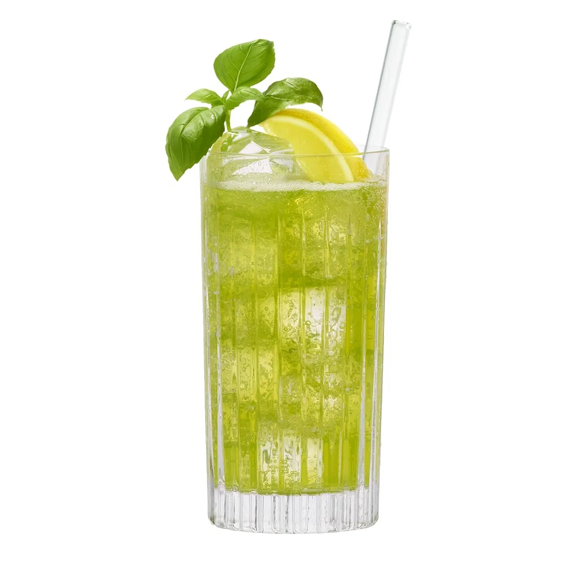 Soda Libre | The Basil | Alkoholfreies Erfrischungsgetränk | Basilikum und Zitrone | 6% Fruchtgehalt | Perfekt als Filler mit Gin | 12 x 330ML