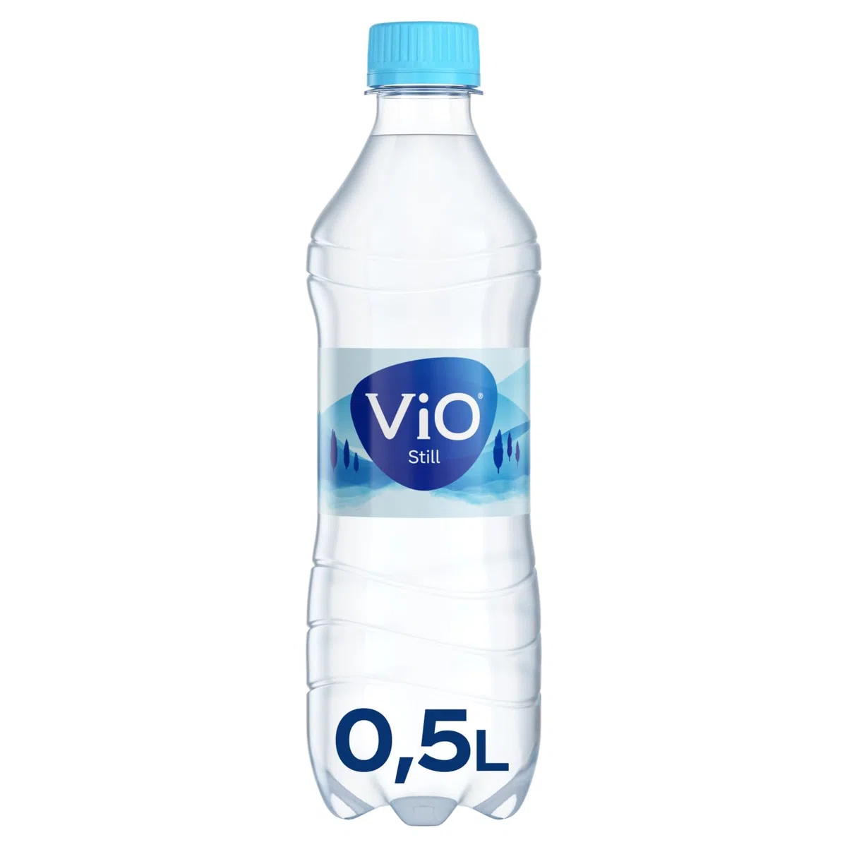 ViO Bio Wasser Still - Natürliches Mineralwasser ohne Kohlensäure - mit weichem Geschmack - Stilles Wasser in umweltfreundlichen, 100 % recycelbaren Einweg Flaschen (18 x 500 ml)