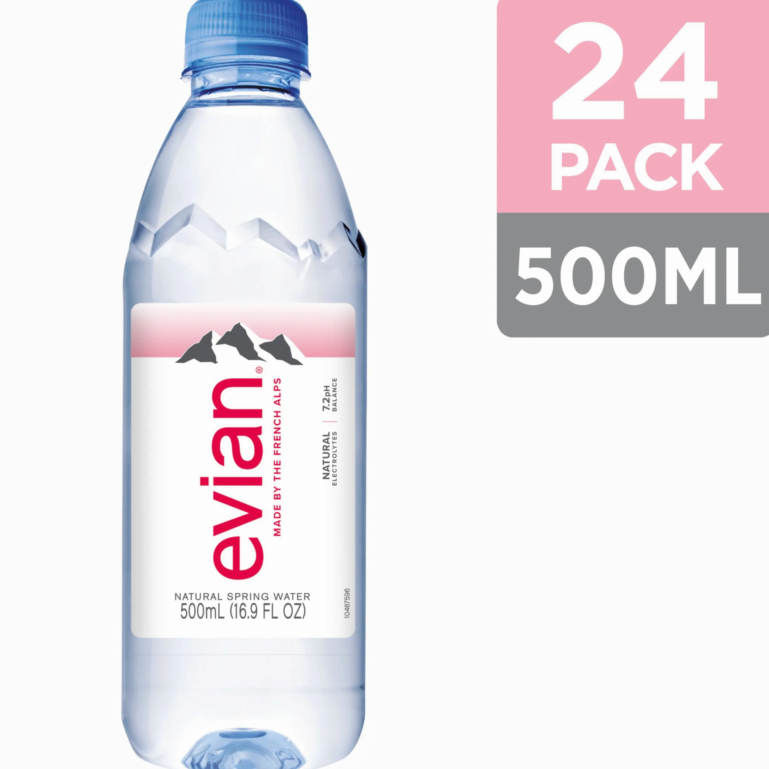 Evian - Mineral Water 500Ml (Case Of 24) , 500 Ml (24Er Pack)
