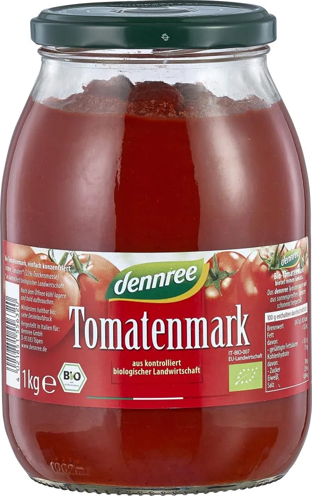 Tomatenmark einfach konzentriert 18 x 1 kg