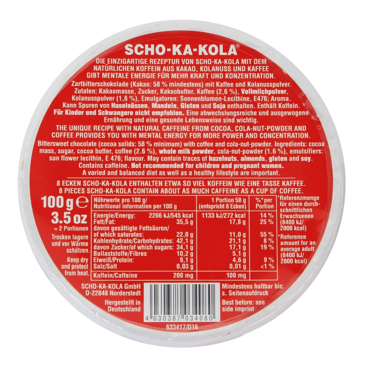 Scho-Ka-Kola Deutsche Koffein Schokolade (3)