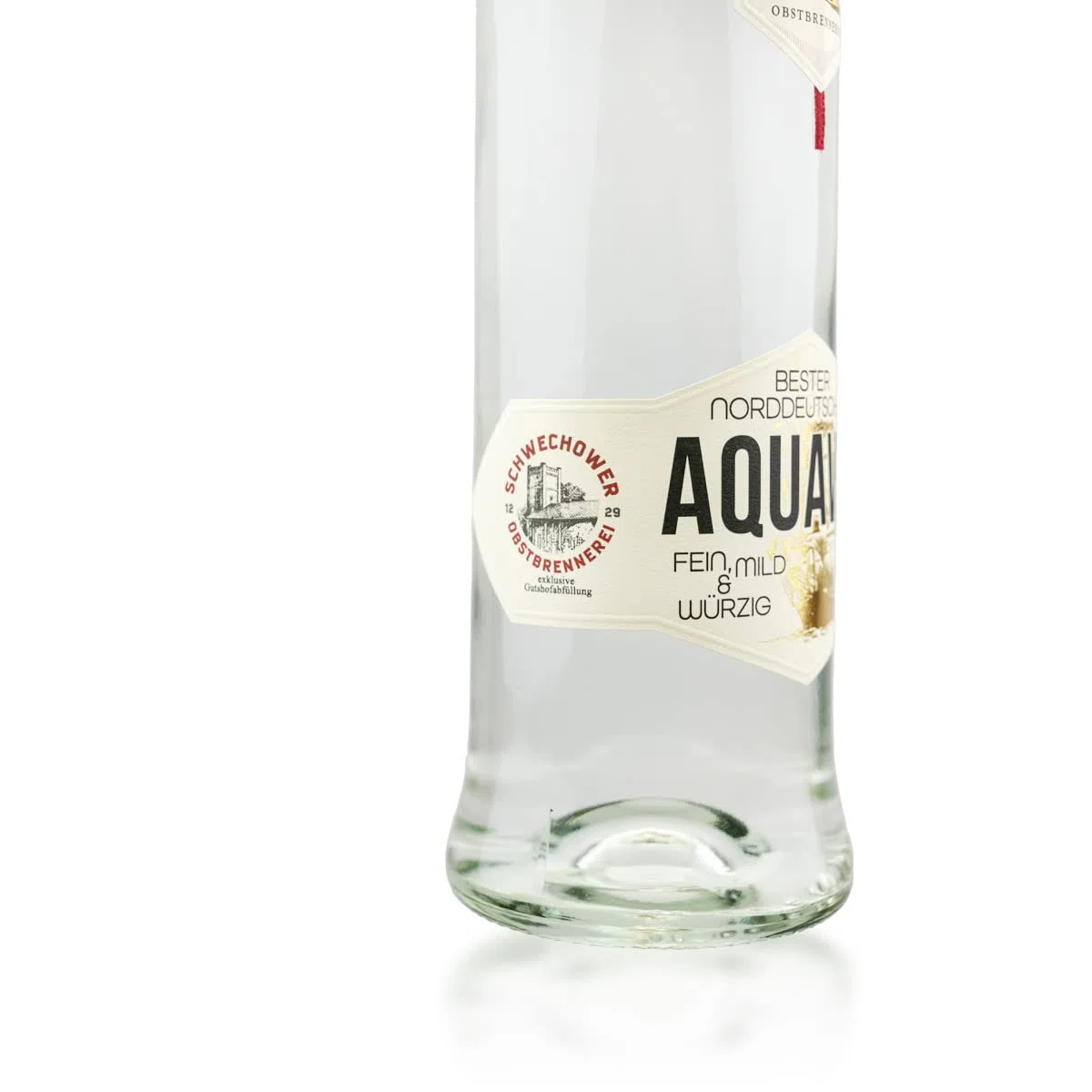 Schwechower Aquavit Original 0.5l (40% Vol) | Bester norddeutscher Aquavit | 500ml Flasche | aus Deutschland | Schwechower Brennerei (1229)