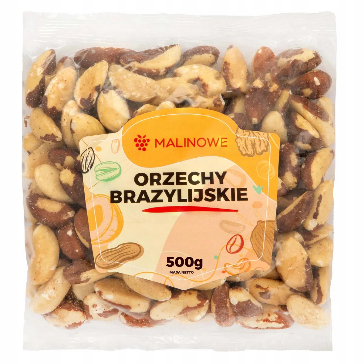 Malinowe PARANUSS 500g Ganze Nüsse