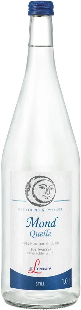 St Leonhardsquelle Mondquelle - Vollmondabfüllung (6 x 1000 ml) MEHRWEG