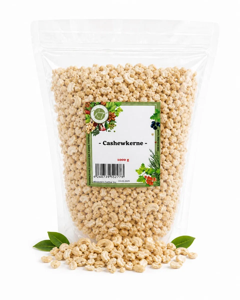 K T 1000 g / 1 Kg Cashewkerne Bruch Cashewnüsse Cashew Cashews Bruch - 1 A Qualität