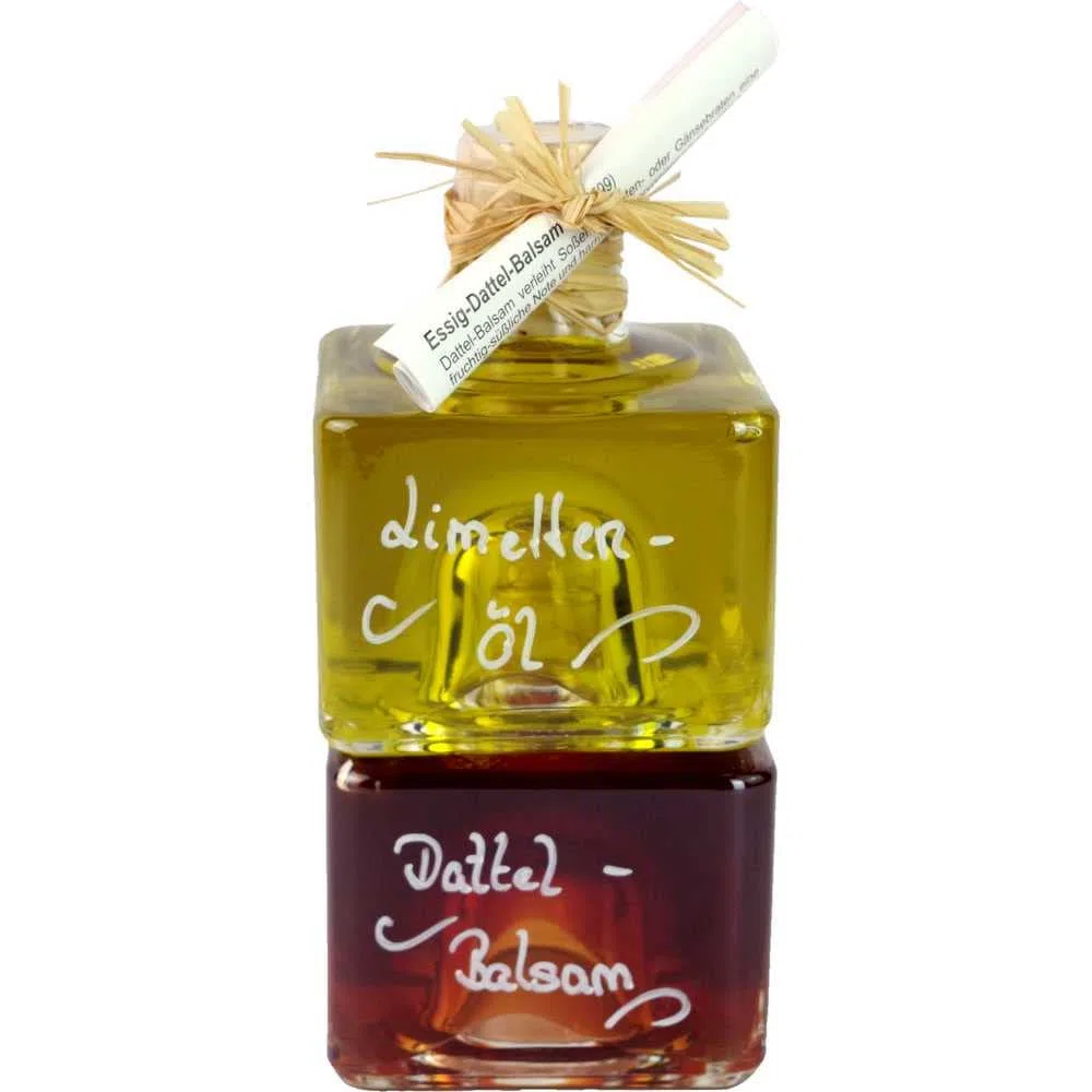Präsent 'Essig und Öl Turm' Geschenk Essig & Öl vegan BARRIQUE-Präsentservice Deutschland 1Stück