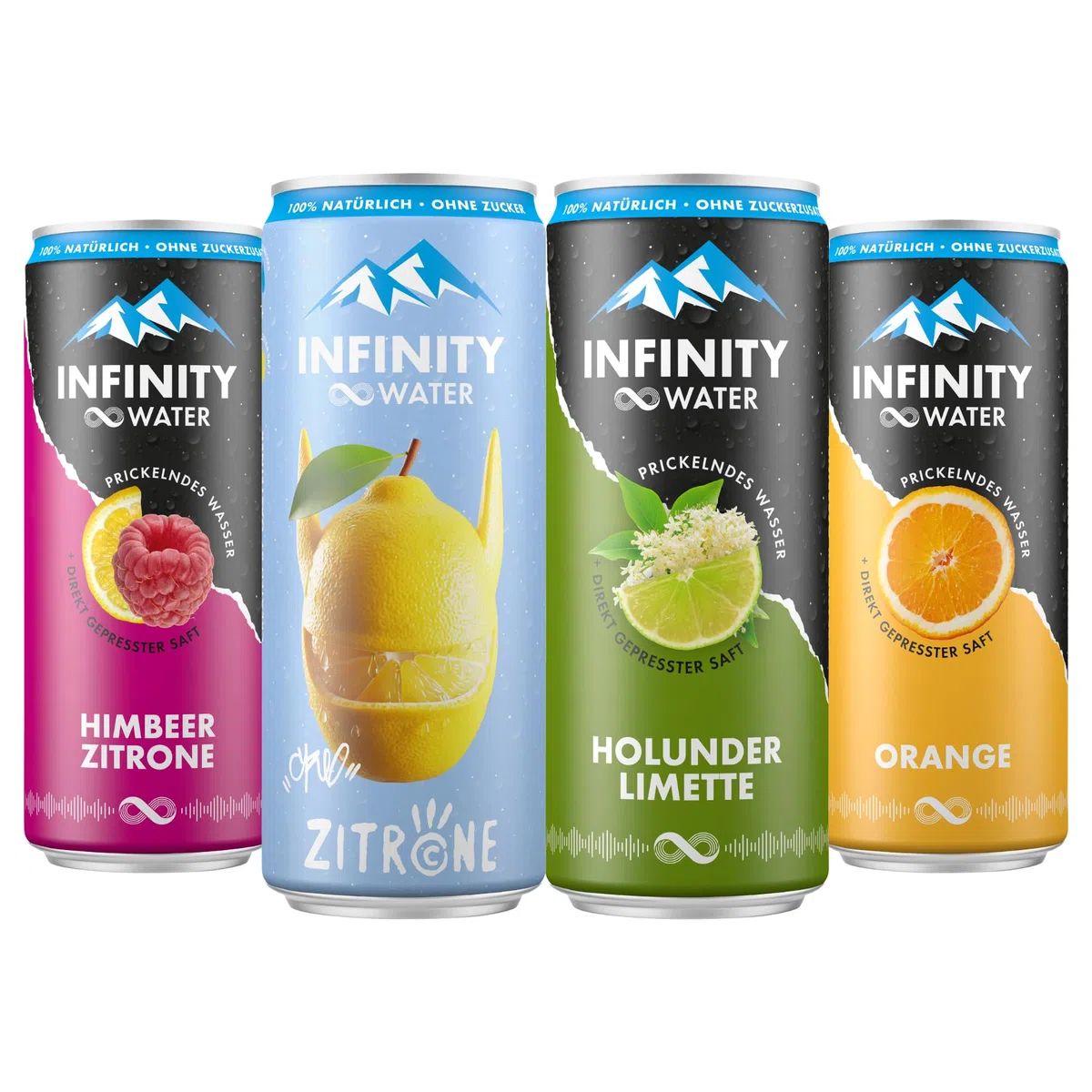 Infinity Water by Gasteiner Cro Edition (Zitrone) 330ml
