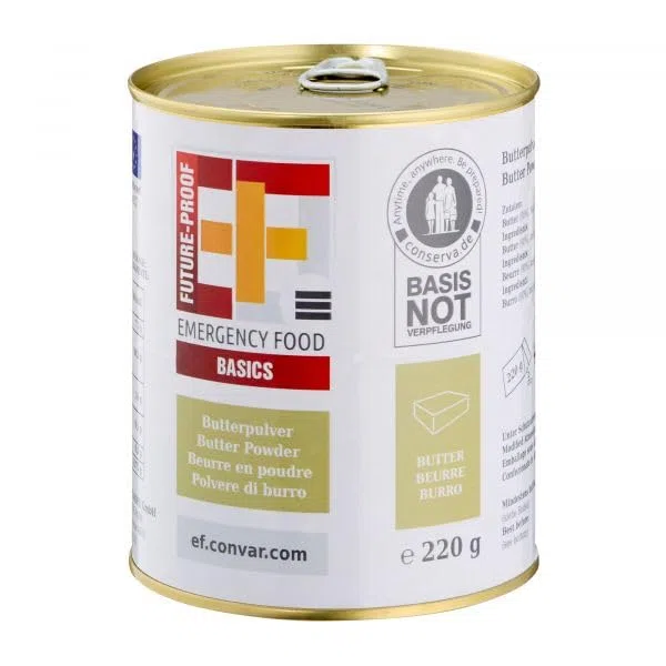 Convar EF Butterpulver Butter powder Dose 220g